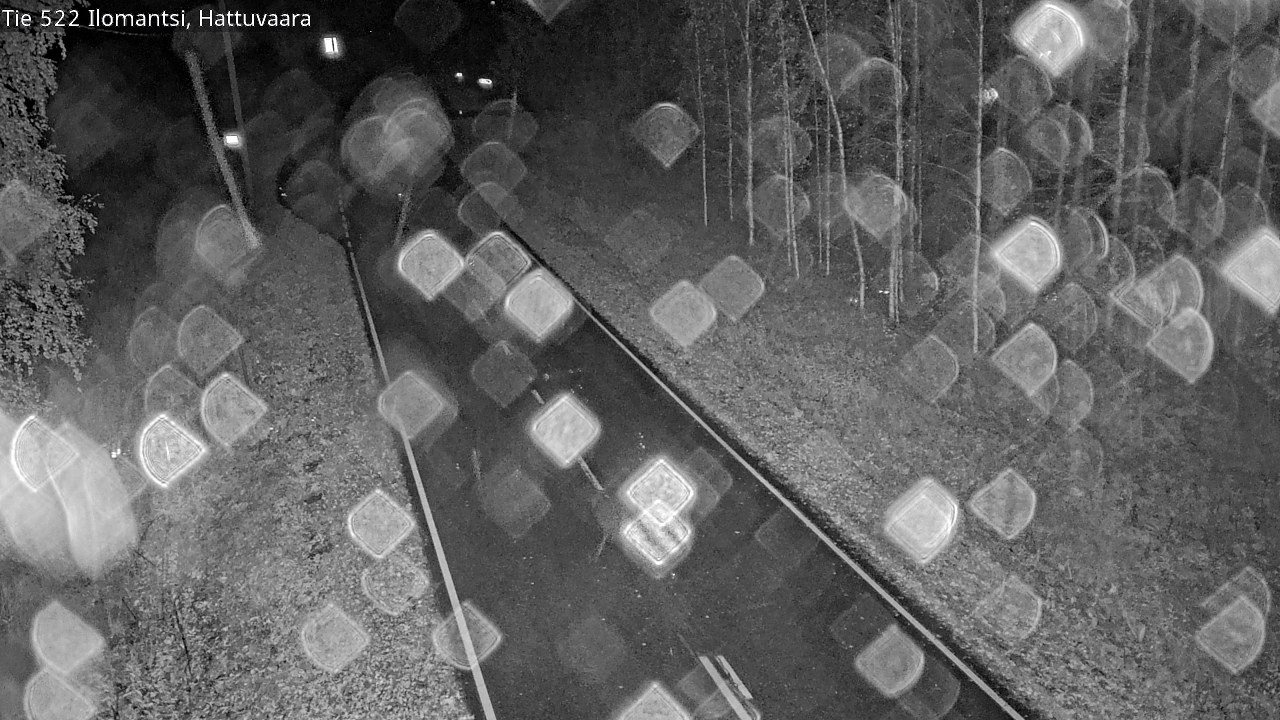 Weather Camera Image Road 522 Ilomantsi, Hattuvaara, Ilomantsi, Pohjois-Karjala