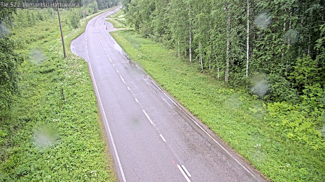 Kelikamerat Kuva Tie 522 Ilomantsi, Hattuvaara, Ilomantsi, Pohjois-Karjala
