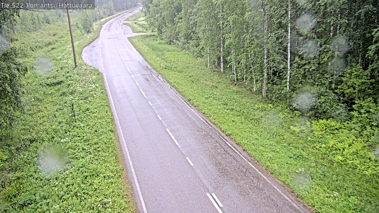 Kelikamerat Kuva Tie 522 Ilomantsi, Hattuvaara, Ilomantsi, Pohjois-Karjala