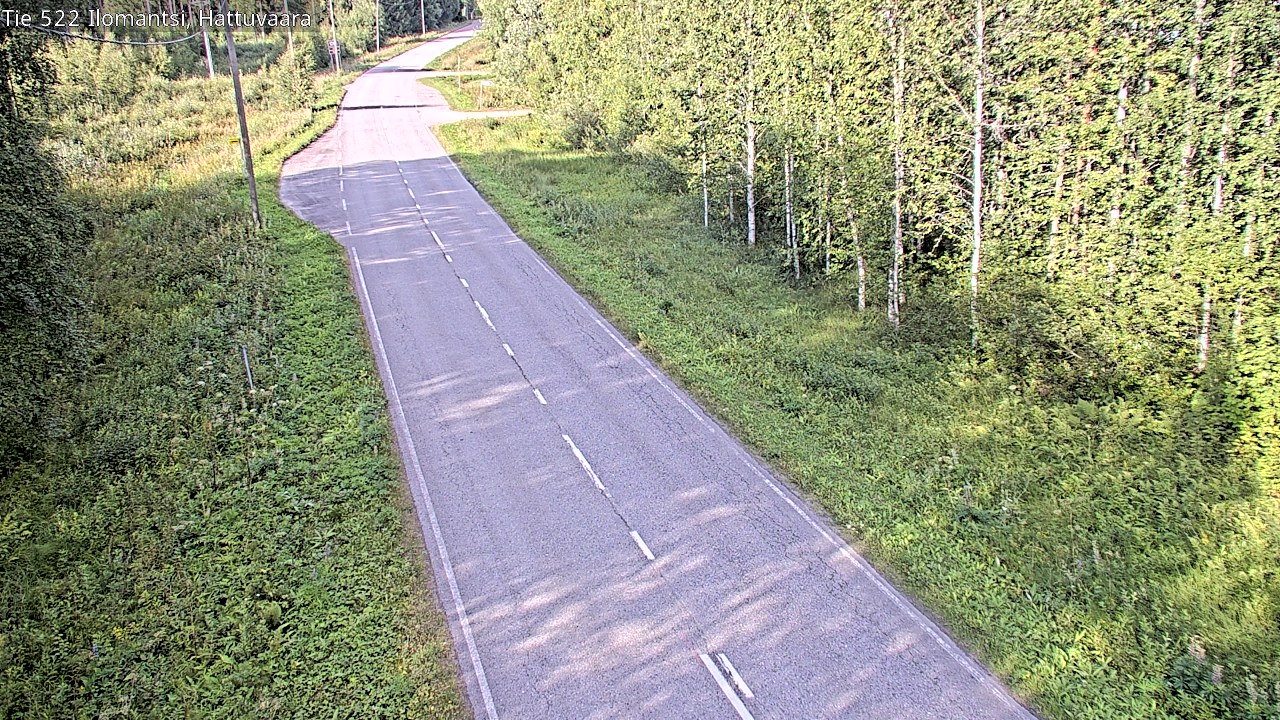 Weather Camera Image Vag 522 Ilomants, Hattuvaara, Ilomantsi, Pohjois-Karjala