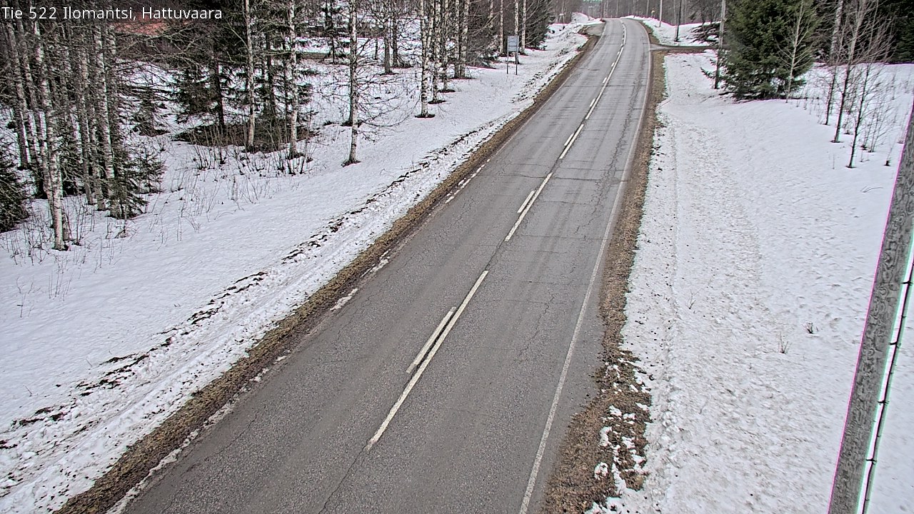 Weather Camera Image Vag 522 Ilomants, Hattuvaara, Ilomantsi, Pohjois-Karjala
