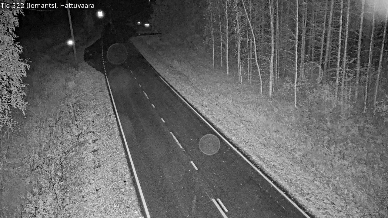 Weather Camera Image Road 522 Ilomantsi, Hattuvaara, Ilomantsi, Pohjois-Karjala