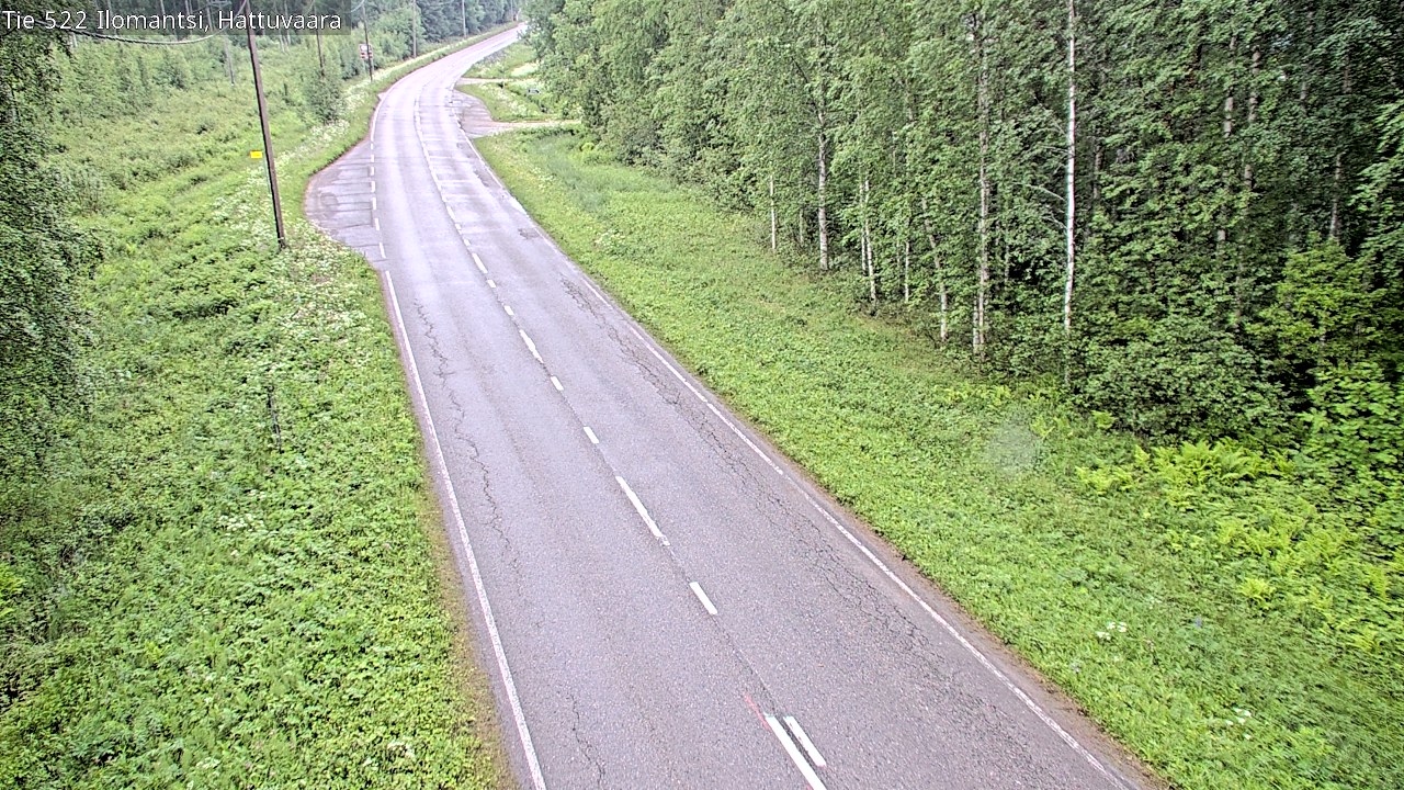 Kelikamerat Kuva Tie 522 Ilomantsi, Hattuvaara, Ilomantsi, Pohjois-Karjala