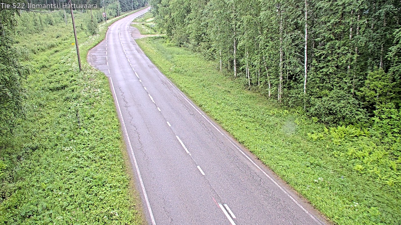 Kelikamerat Kuva Tie 522 Ilomantsi, Hattuvaara, Ilomantsi, Pohjois-Karjala