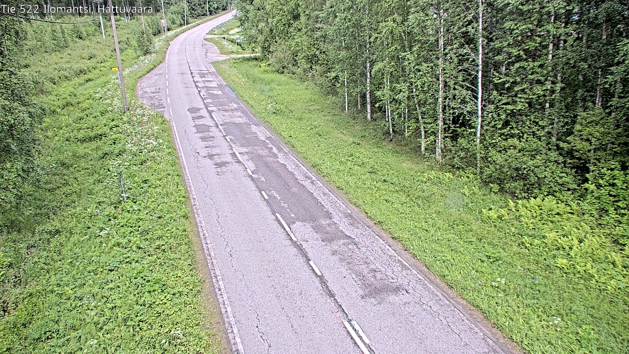 Weather Camera Image Vag 522 Ilomants, Hattuvaara, Ilomantsi, Pohjois-Karjala