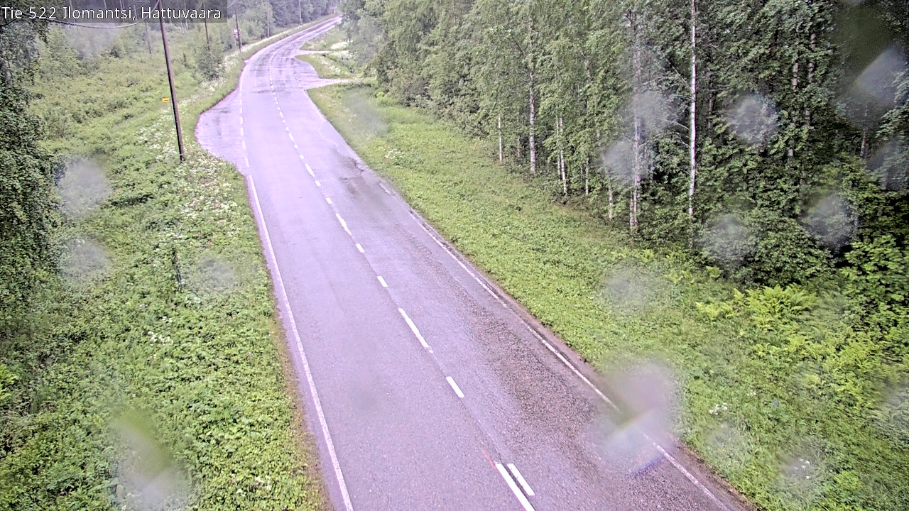 Kelikamerat Kuva Tie 522 Ilomantsi, Hattuvaara, Ilomantsi, Pohjois-Karjala