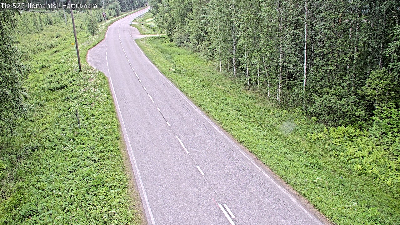 Kelikamerat Kuva Tie 522 Ilomantsi, Hattuvaara, Ilomantsi, Pohjois-Karjala