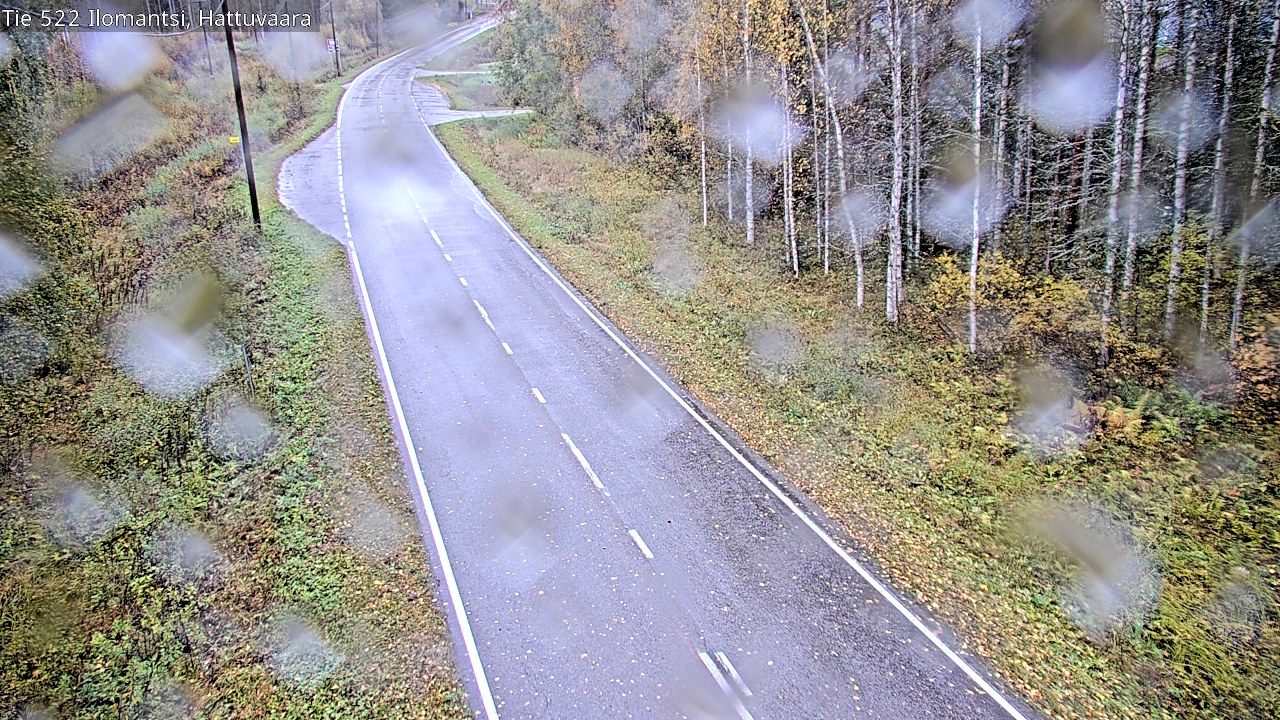 Weather Camera Image Road 522 Ilomantsi, Hattuvaara, Ilomantsi, Pohjois-Karjala
