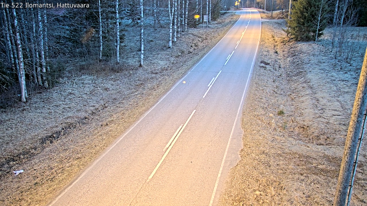 Weather Camera Image Vag 522 Ilomants, Hattuvaara, Ilomantsi, Pohjois-Karjala