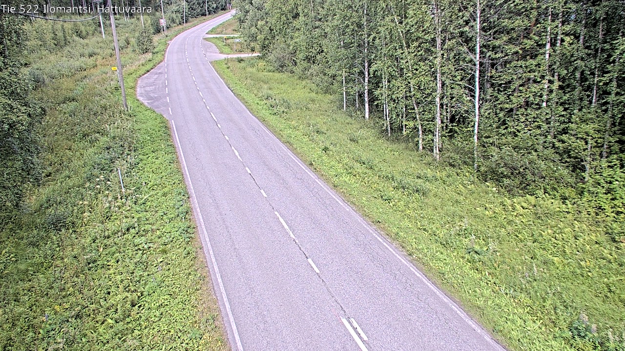 Weather Camera Image Vag 522 Ilomants, Hattuvaara, Ilomantsi, Pohjois-Karjala