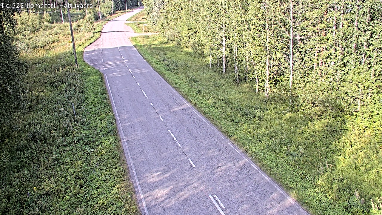 Weather Camera Image Vag 522 Ilomants, Hattuvaara, Ilomantsi, Pohjois-Karjala