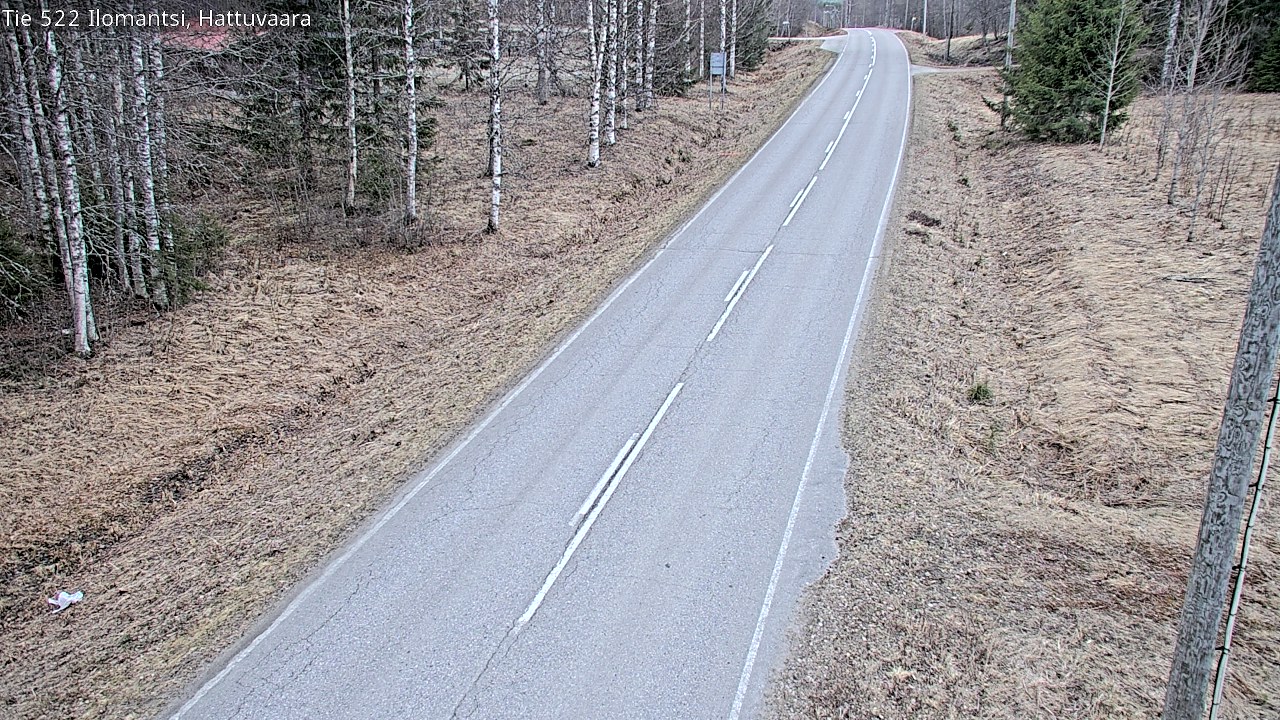 Weather Camera Image Vag 522 Ilomants, Hattuvaara, Ilomantsi, Pohjois-Karjala