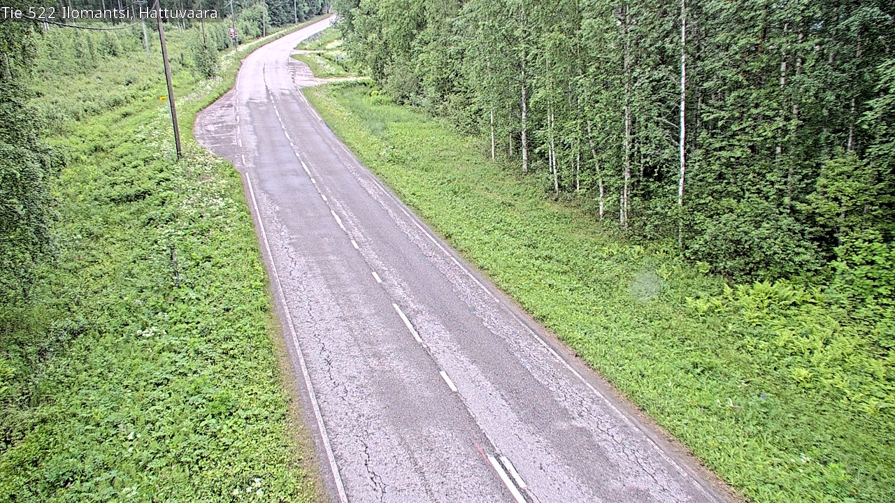 Weather Camera Image Vag 522 Ilomants, Hattuvaara, Ilomantsi, Pohjois-Karjala