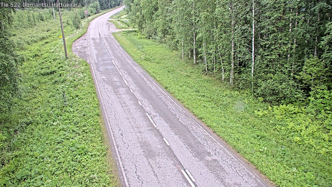 Weather Camera Image Vag 522 Ilomants, Hattuvaara, Ilomantsi, Pohjois-Karjala