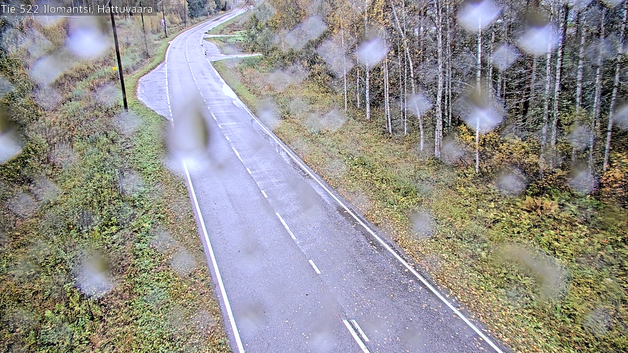 Weather Camera Image Road 522 Ilomantsi, Hattuvaara, Ilomantsi, Pohjois-Karjala