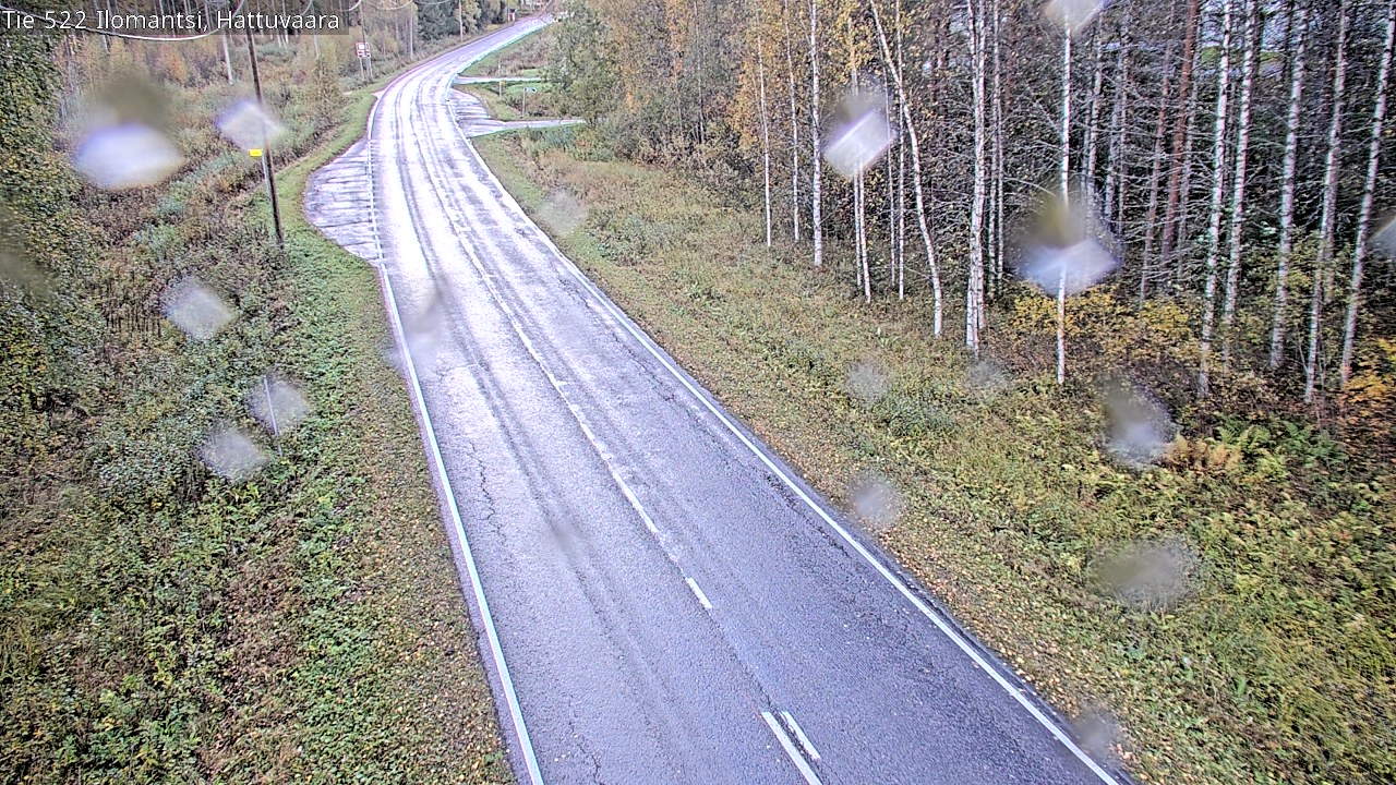Weather Camera Image Road 522 Ilomantsi, Hattuvaara, Ilomantsi, Pohjois-Karjala