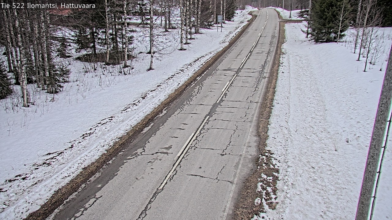Kelikamerat Kuva Tie 522 Ilomantsi, Hattuvaara, Ilomantsi, Pohjois-Karjala