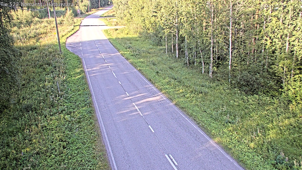 Weather Camera Image Vag 522 Ilomants, Hattuvaara, Ilomantsi, Pohjois-Karjala