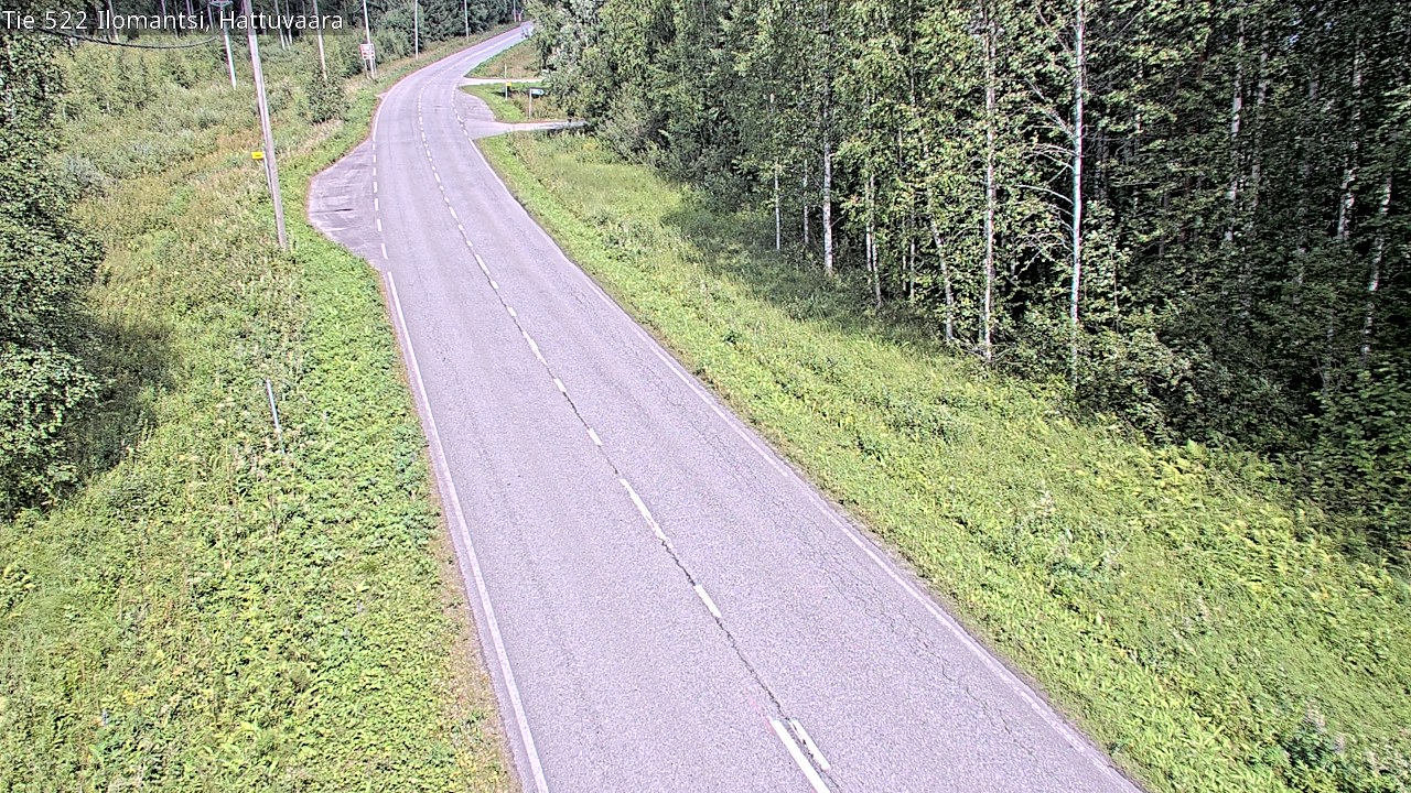 Weather Camera Image Vag 522 Ilomants, Hattuvaara, Ilomantsi, Pohjois-Karjala