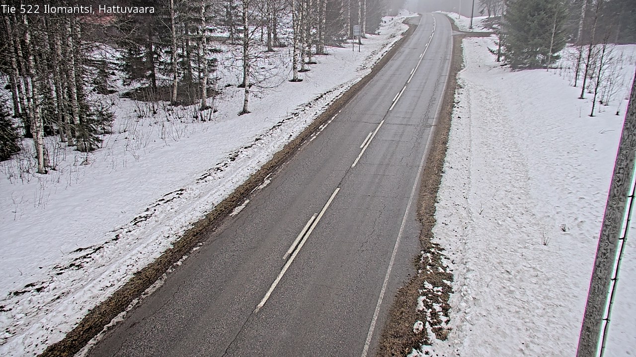 Kelikamerat Kuva Tie 522 Ilomantsi, Hattuvaara, Ilomantsi, Pohjois-Karjala