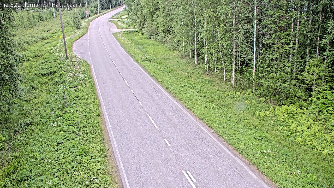 Kelikamerat Kuva Tie 522 Ilomantsi, Hattuvaara, Ilomantsi, Pohjois-Karjala