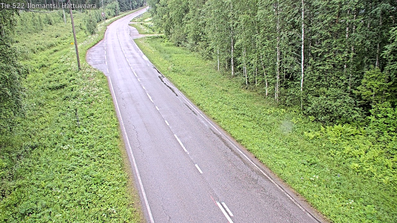 Weather Camera Image Vag 522 Ilomants, Hattuvaara, Ilomantsi, Pohjois-Karjala