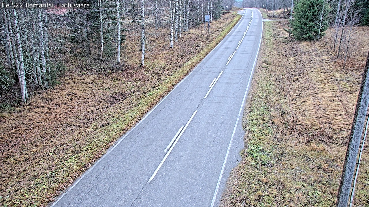 Kelikamerat Kuva Tie 522 Ilomantsi, Hattuvaara, Ilomantsi, Pohjois-Karjala