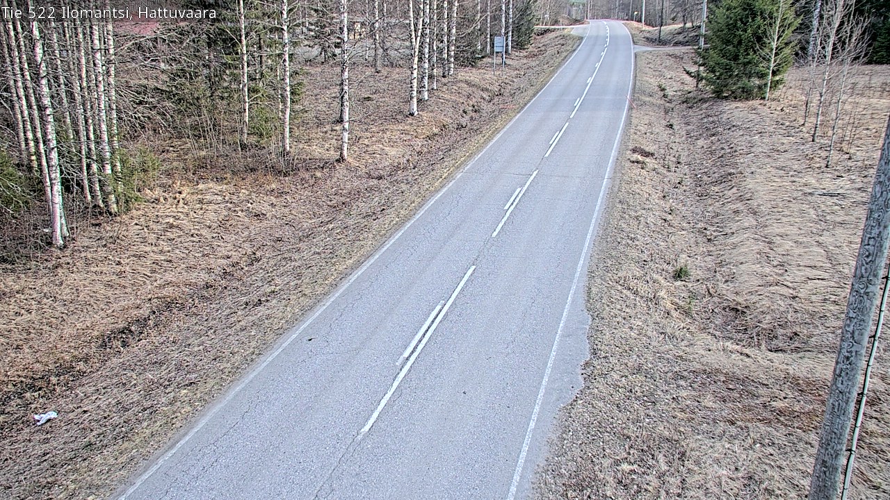 Weather Camera Image Vag 522 Ilomants, Hattuvaara, Ilomantsi, Pohjois-Karjala