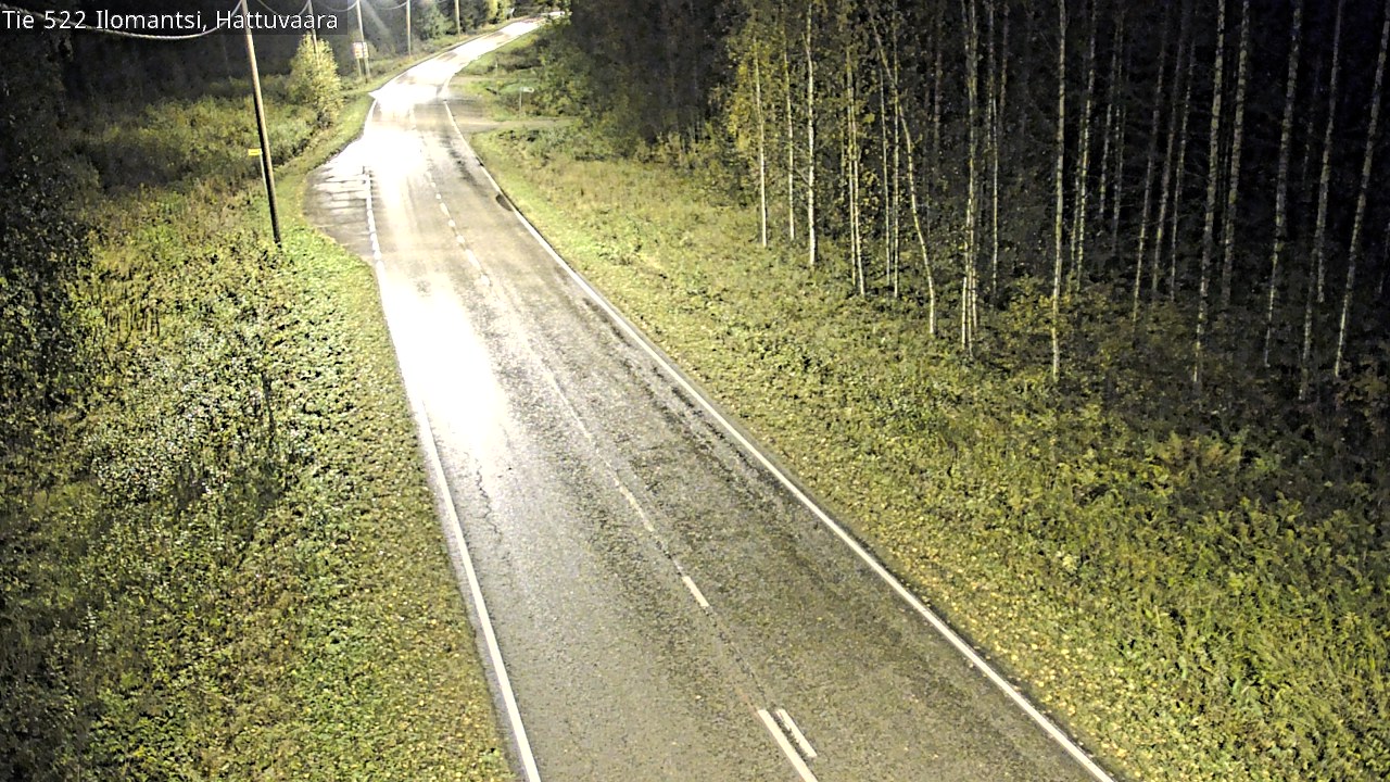 Weather Camera Image Road 522 Ilomantsi, Hattuvaara, Ilomantsi, Pohjois-Karjala