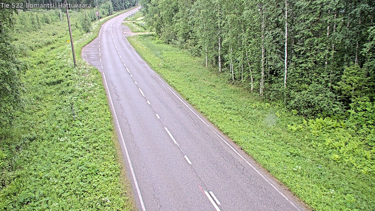 Kelikamerat Kuva Tie 522 Ilomantsi, Hattuvaara, Ilomantsi, Pohjois-Karjala
