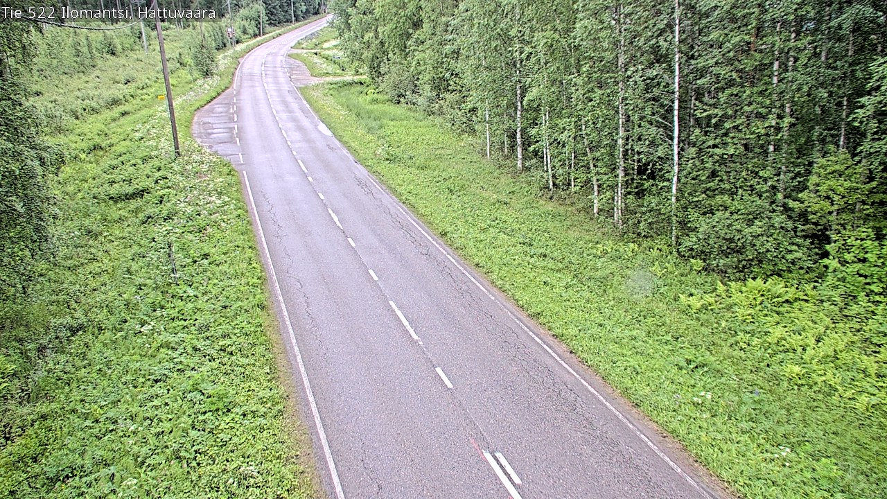 Weather Camera Image Vag 522 Ilomants, Hattuvaara, Ilomantsi, Pohjois-Karjala
