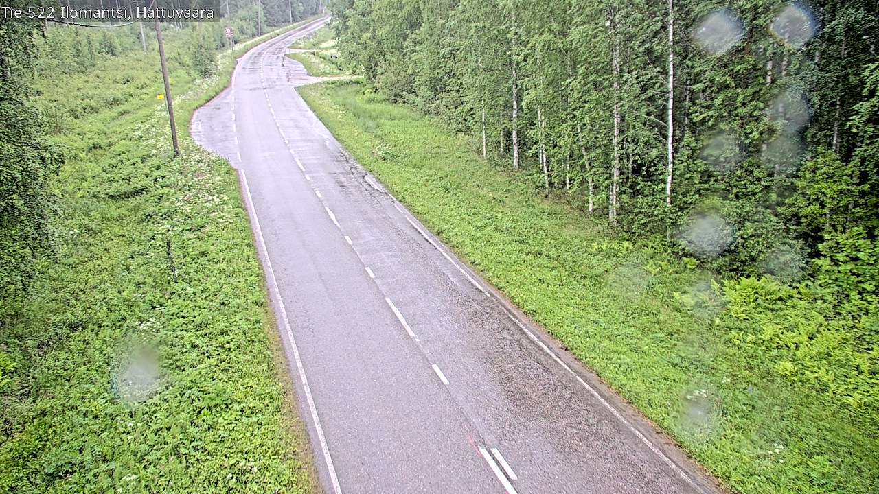 Kelikamerat Kuva Tie 522 Ilomantsi, Hattuvaara, Ilomantsi, Pohjois-Karjala
