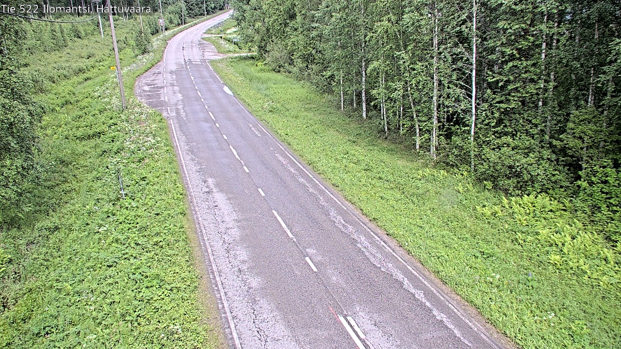 Weather Camera Image Vag 522 Ilomants, Hattuvaara, Ilomantsi, Pohjois-Karjala