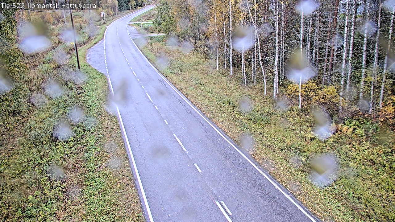 Weather Camera Image Road 522 Ilomantsi, Hattuvaara, Ilomantsi, Pohjois-Karjala