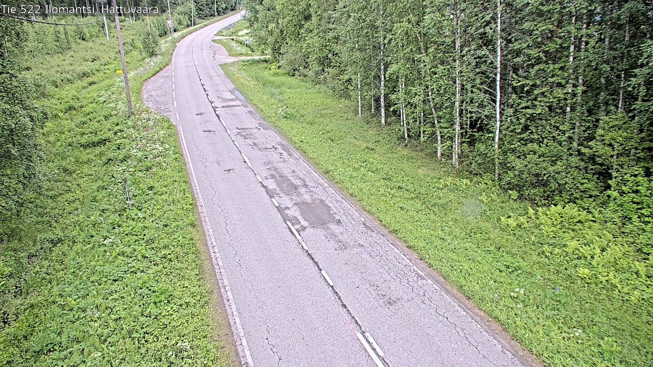 Weather Camera Image Vag 522 Ilomants, Hattuvaara, Ilomantsi, Pohjois-Karjala