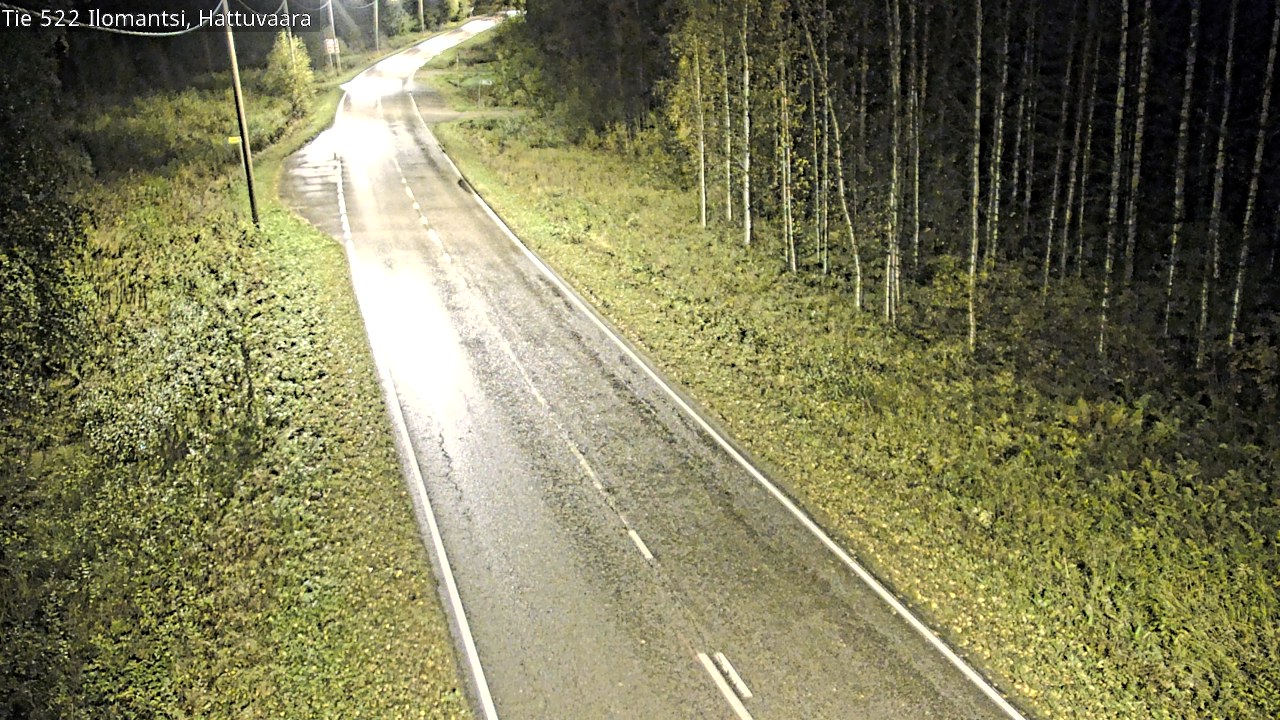 Weather Camera Image Road 522 Ilomantsi, Hattuvaara, Ilomantsi, Pohjois-Karjala