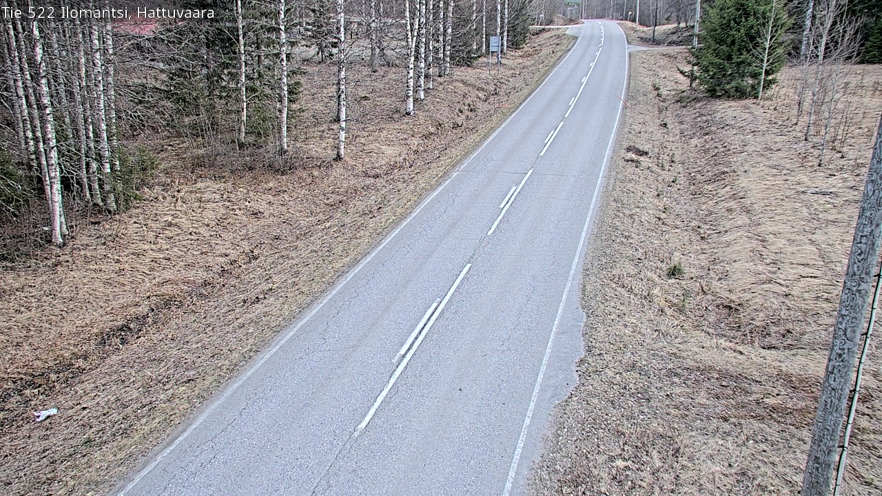 Weather Camera Image Vag 522 Ilomants, Hattuvaara, Ilomantsi, Pohjois-Karjala
