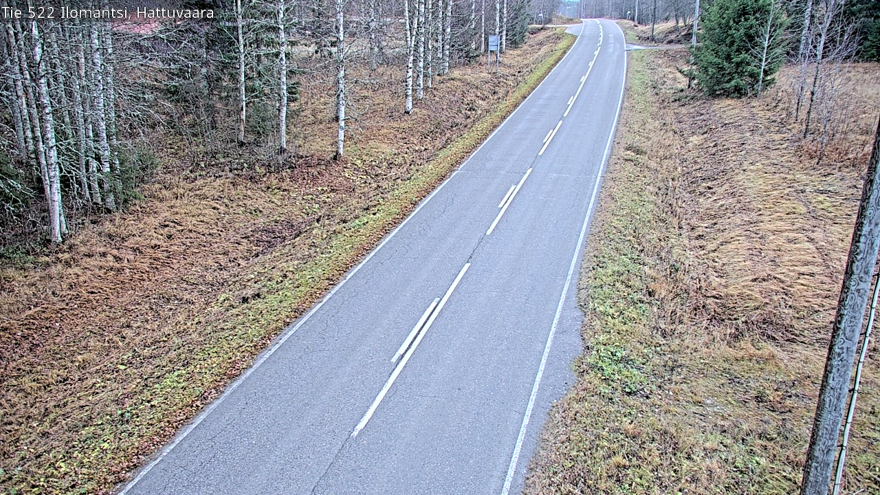 Kelikamerat Kuva Tie 522 Ilomantsi, Hattuvaara, Ilomantsi, Pohjois-Karjala