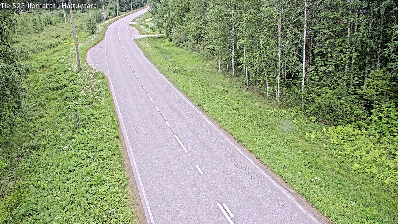 Kelikamerat Kuva Tie 522 Ilomantsi, Hattuvaara, Ilomantsi, Pohjois-Karjala