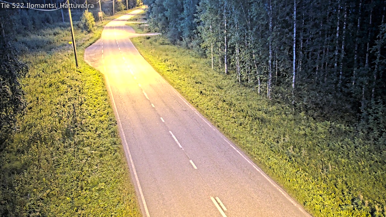Weather Camera Image Vag 522 Ilomants, Hattuvaara, Ilomantsi, Pohjois-Karjala