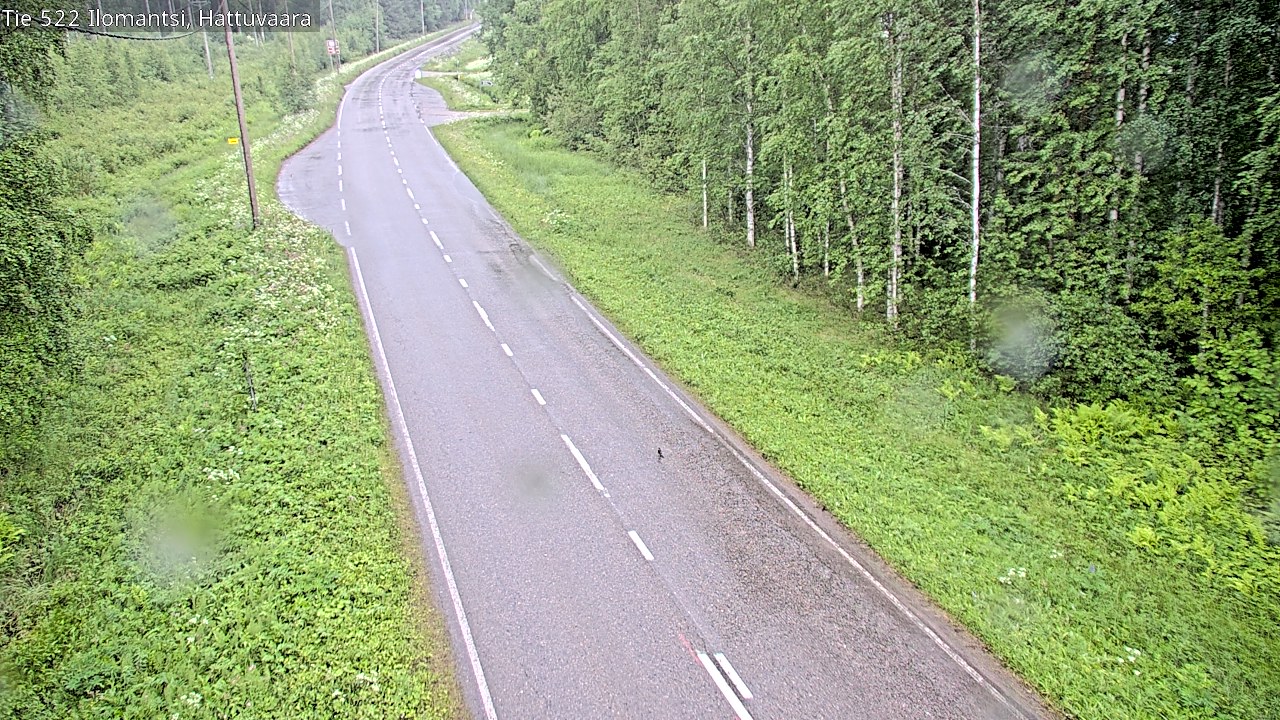 Kelikamerat Kuva Tie 522 Ilomantsi, Hattuvaara, Ilomantsi, Pohjois-Karjala