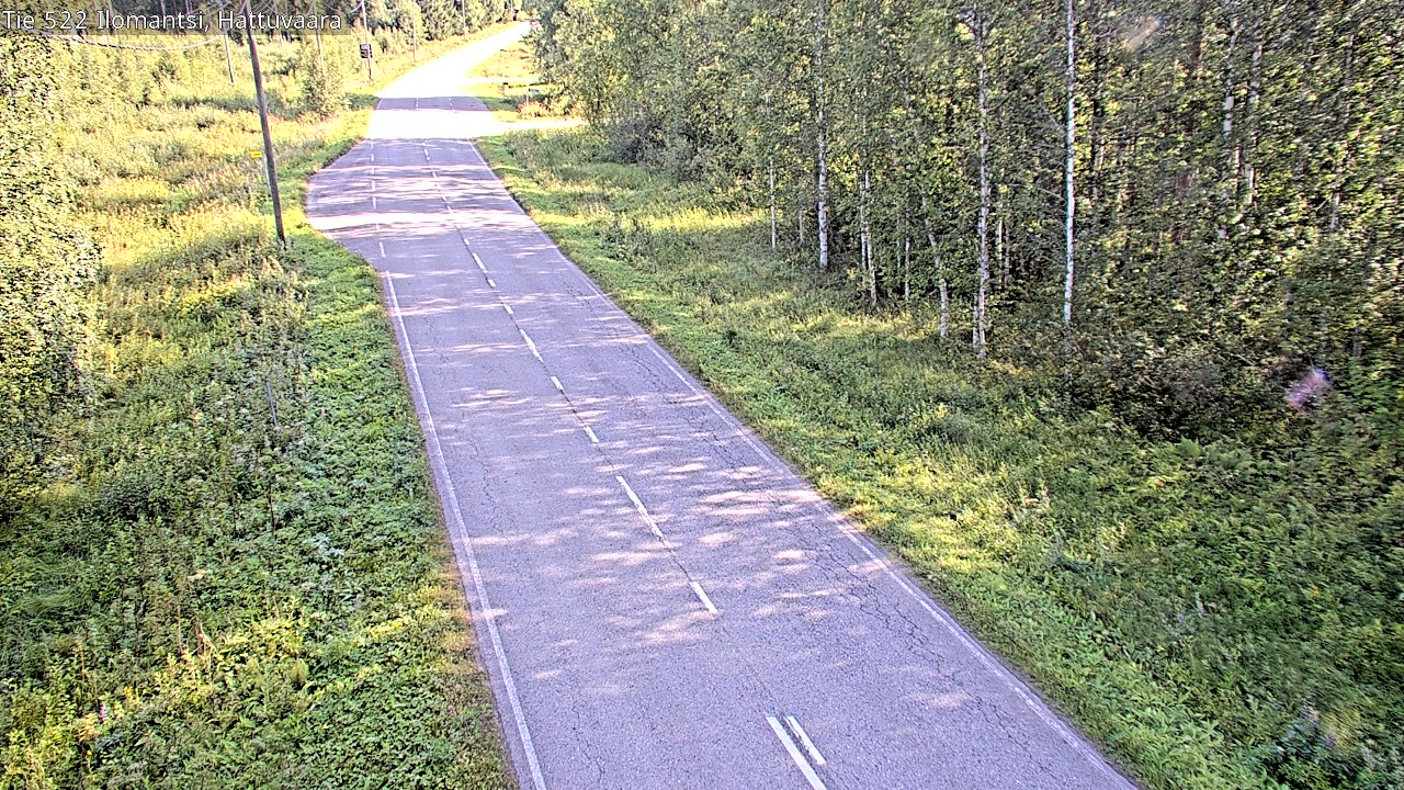 Weather Camera Image Vag 522 Ilomants, Hattuvaara, Ilomantsi, Pohjois-Karjala