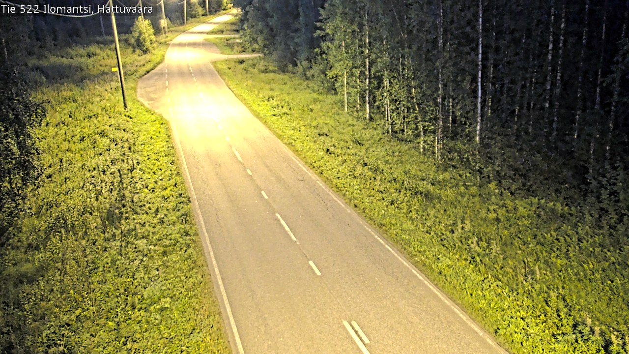 Weather Camera Image Vag 522 Ilomants, Hattuvaara, Ilomantsi, Pohjois-Karjala