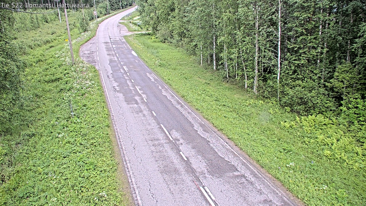 Weather Camera Image Vag 522 Ilomants, Hattuvaara, Ilomantsi, Pohjois-Karjala