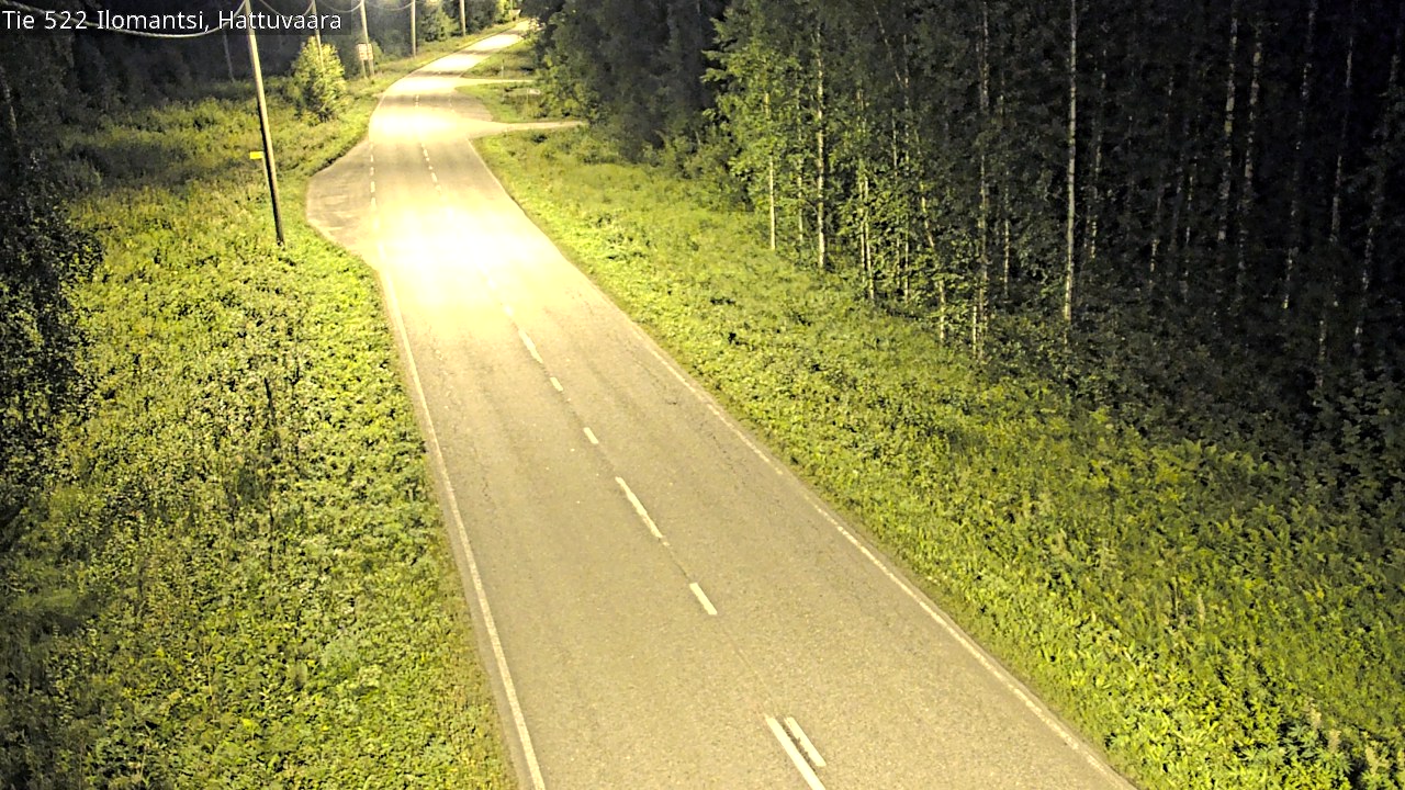 Weather Camera Image Vag 522 Ilomants, Hattuvaara, Ilomantsi, Pohjois-Karjala