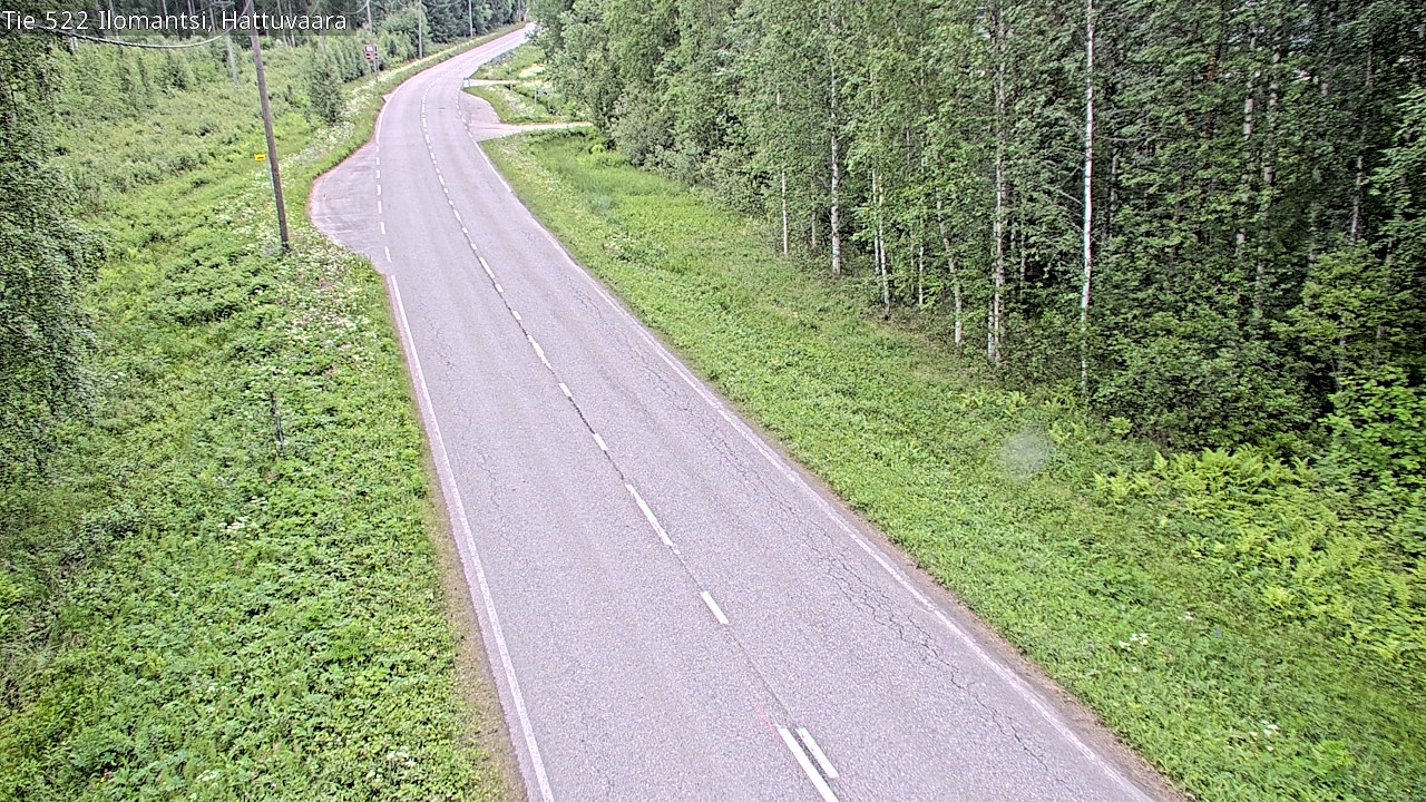 Kelikamerat Kuva Tie 522 Ilomantsi, Hattuvaara, Ilomantsi, Pohjois-Karjala