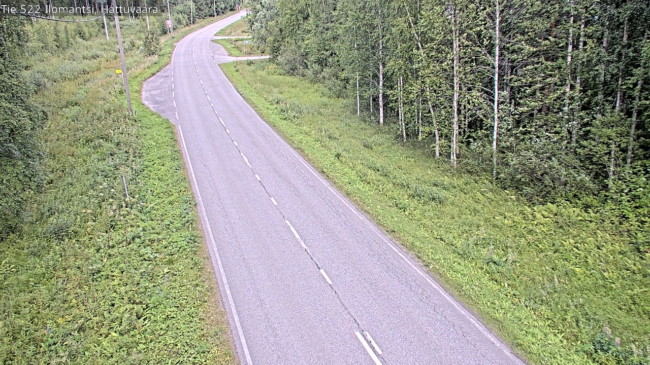 Weather Camera Image Vag 522 Ilomants, Hattuvaara, Ilomantsi, Pohjois-Karjala