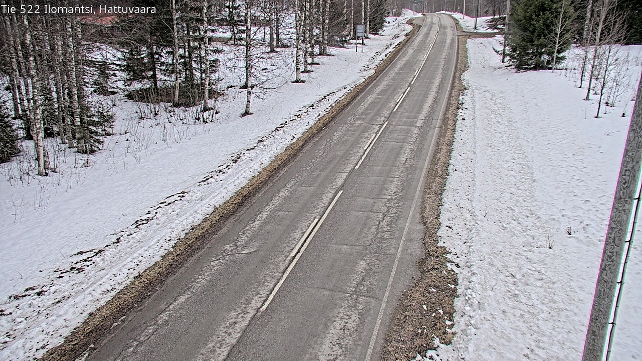 Weather Camera Image Vag 522 Ilomants, Hattuvaara, Ilomantsi, Pohjois-Karjala