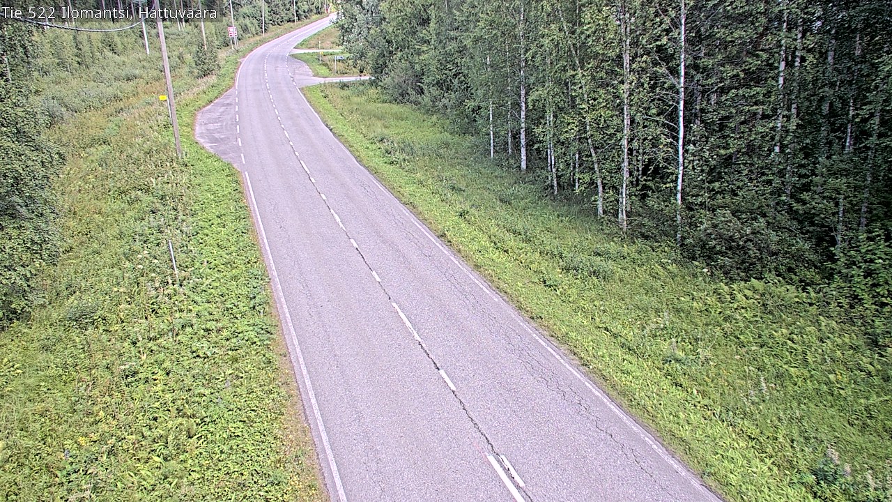 Weather Camera Image Vag 522 Ilomants, Hattuvaara, Ilomantsi, Pohjois-Karjala
