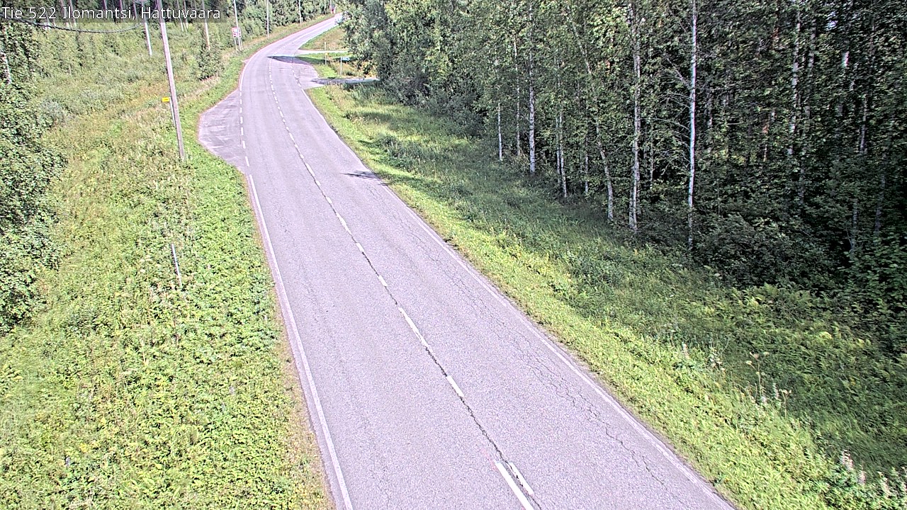 Weather Camera Image Vag 522 Ilomants, Hattuvaara, Ilomantsi, Pohjois-Karjala